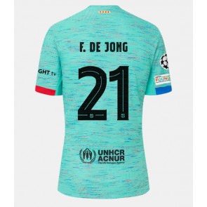 Barcelona Frenkie de Jong #21 Tredje Tröja 2023-24 Kortärmad